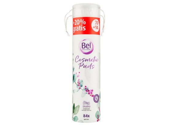 Bel Face & Body Cosmetic odličovací tampony kulaté 70+14 ks