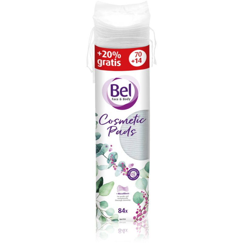 Bel Face & Body Cosmetic odličovací tampony kulaté 70+14 ks