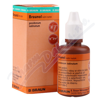 Braunol 75mg/g drm.sol.1x30ml