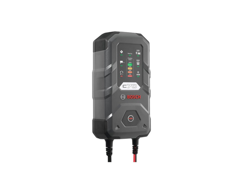 Nabíječka baterií 12V/24V, 14-300 Ah/14-120 Ah, 10A - Bosch C70