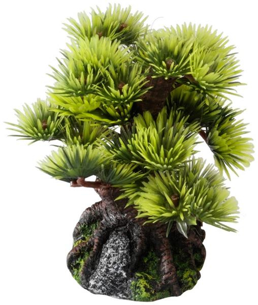 Dekorace do akvária- bonsai borovice 9,5cm Aqua Della 1 ks