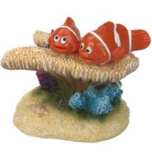 Dekorace do akvária - Klauni na sasance 6x3,5x5cm Aqua Della 1 ks