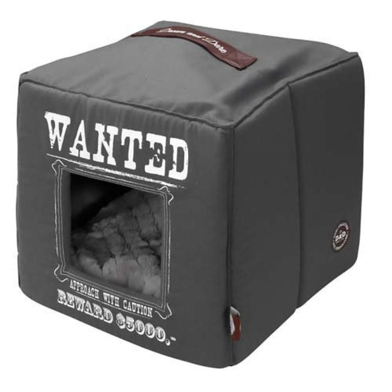 Ebi D&D HOMECOLLECTION WANTED PET-CUBE GREY, 40X40X40cm