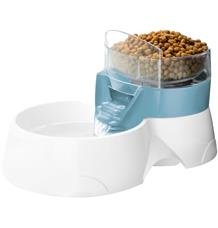 Fontánka Pet Feeder s miskou pro krmení EBI modrá 28x19 1 ks