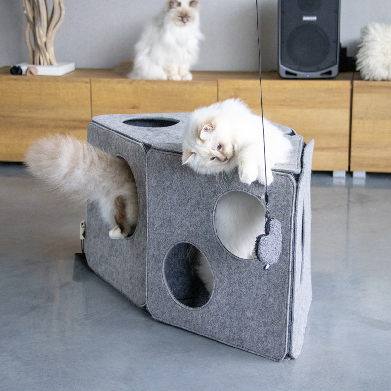 Domek pro kočky Alan 40x40cm Duvo+ 1 ks