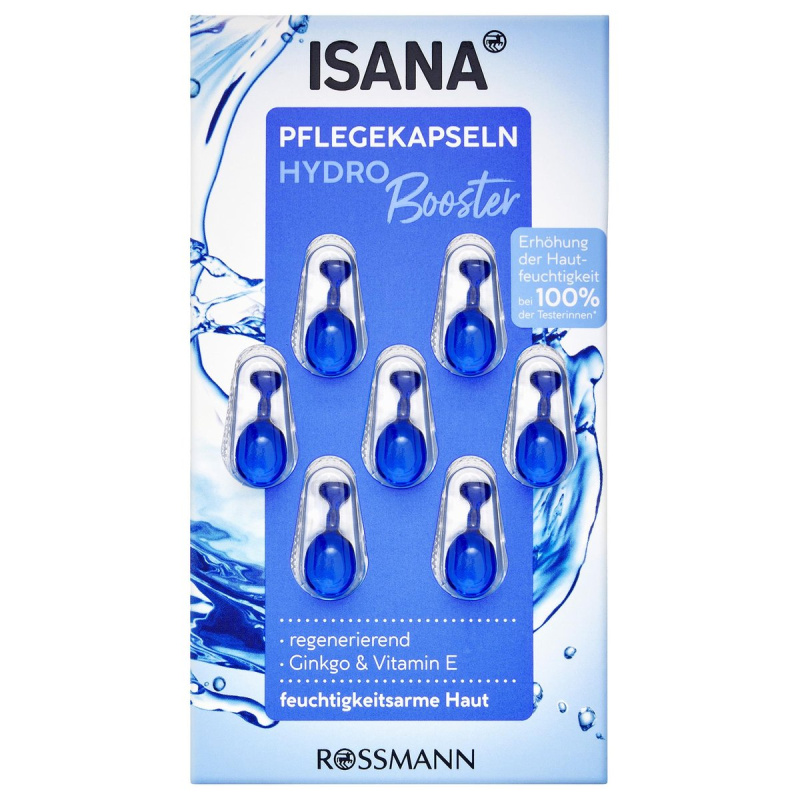 ISANA Hydro Booster pleťové kapsle