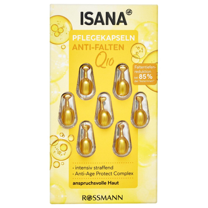 ISANA Pleťové kapsle Q10 proti vráskám