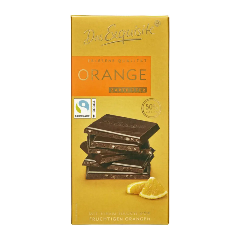 Das Exquisite Hořká čokoláda s pomerančem 100 g