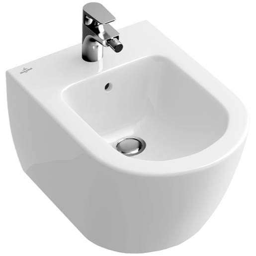 Villeroy & Boch Subway 2.0 bidet závěsný, vnitřní přívod 54 000 001