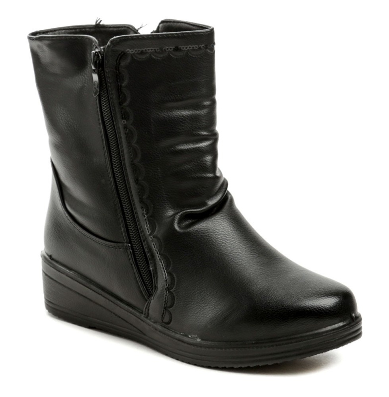 Scandi 262-0227-A1 černé dámské zimní boty EUR 39