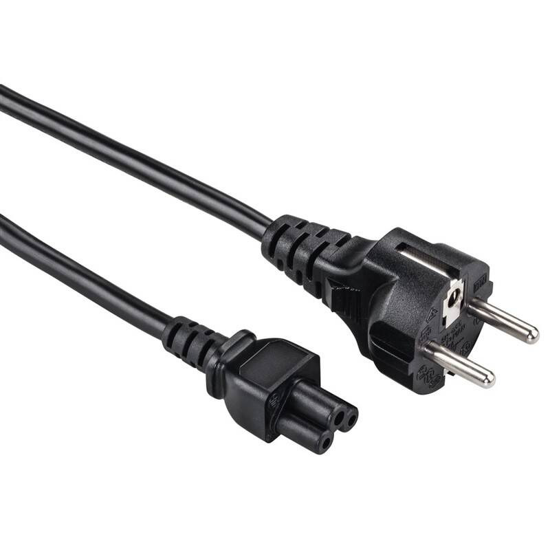 Kabel Hama pro notebookové zdroje / 230 V / 2,5 m / černá Varianta: ivi1