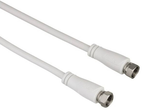 Koaxiální kabel Hama / 10 m / bílá Varianta: ivi1