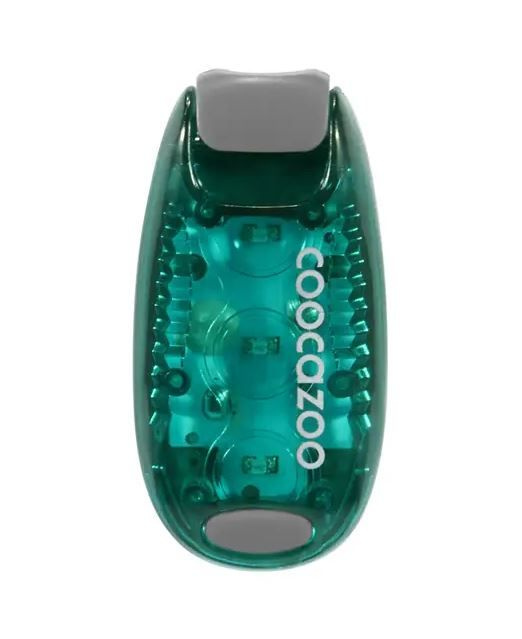 coocazoo LED blikačka na batoh, Fresh Mint