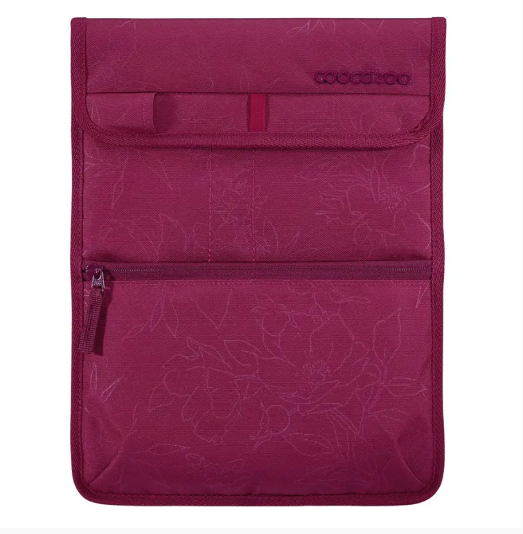 Pouzdro na tablet/notebook coocazoo pro velikost 14“ (35,5 cm), velikost L, barva vínová