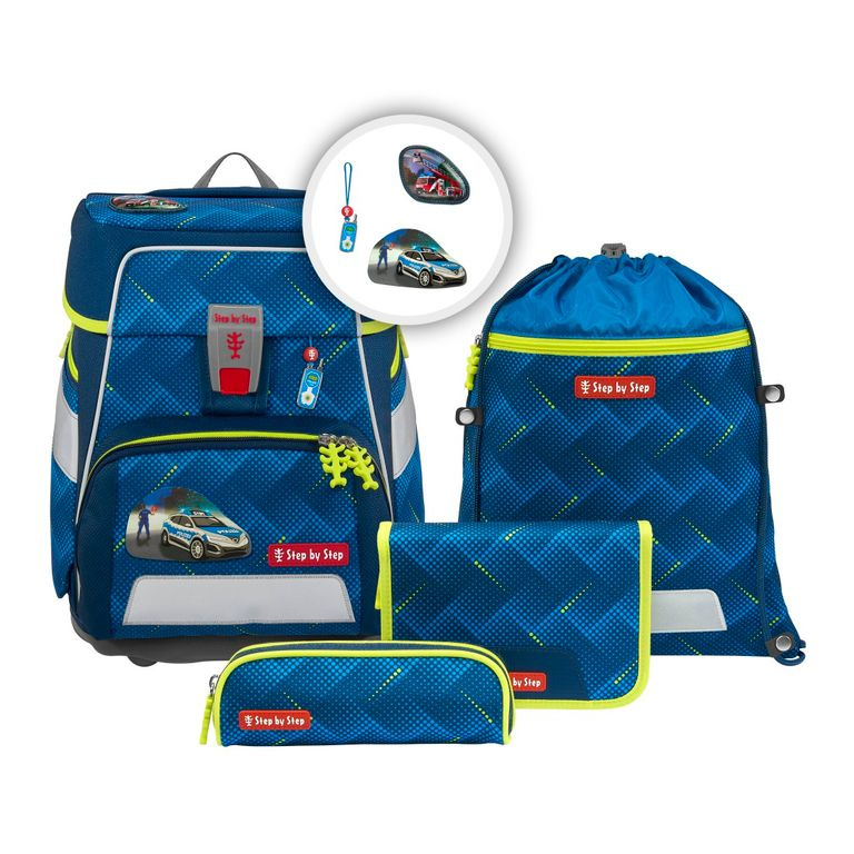Školní aktovka SPACE pro prvňáčky - 5dílný set, Step by Step Hero Tom