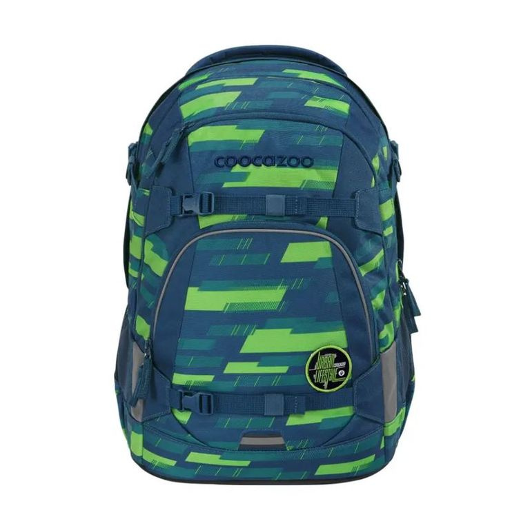 Školní batoh coocazoo MATE, Lime Stripe, certifikát AGR