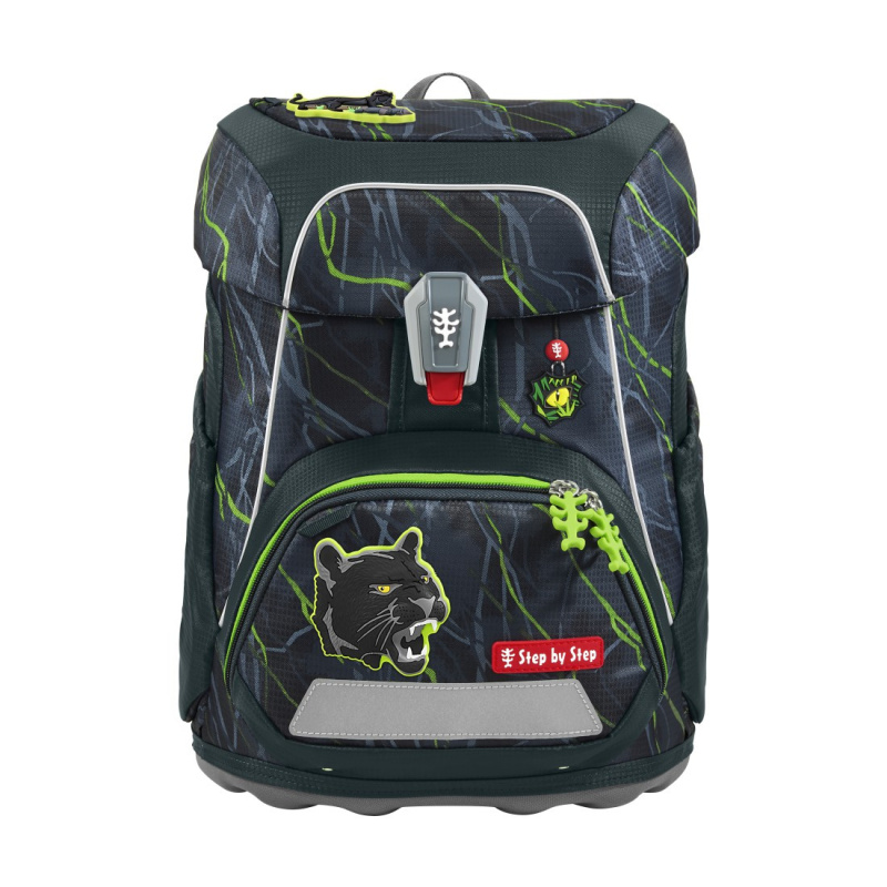 Školní aktovka Step by Step FIT, Danger Cat Chiko