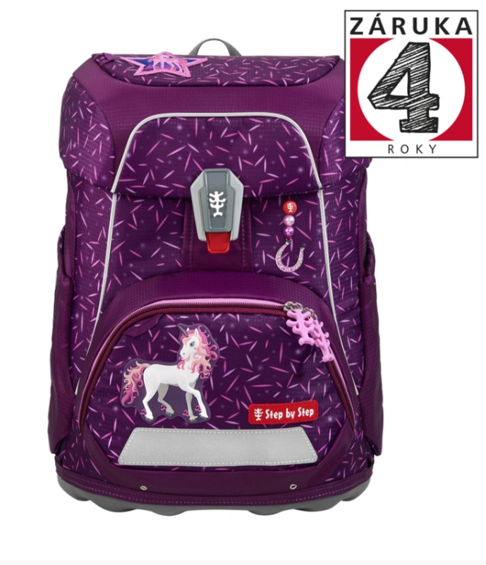 Školní aktovka Step by Step FIT, Pretty Unicorn Nuala