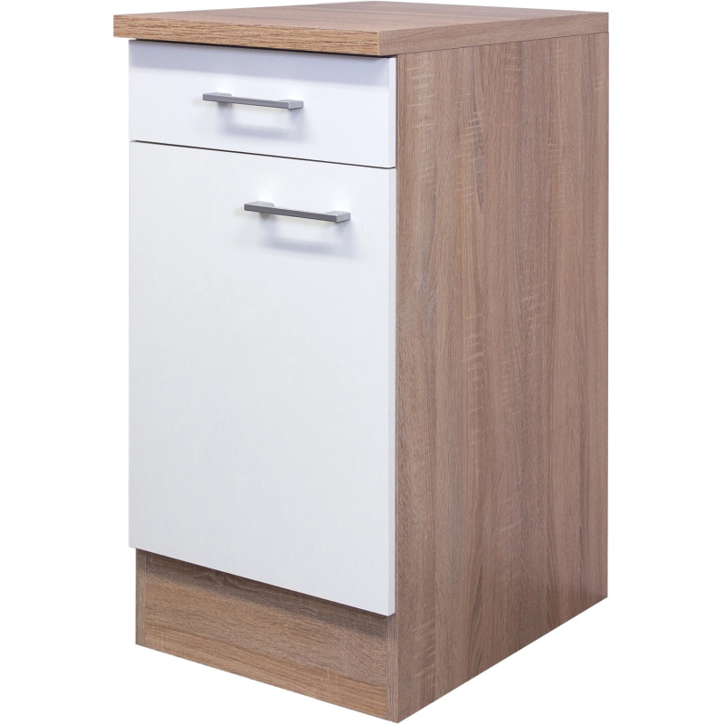 Flex-Well Kuchyňská skříňka Florida spodní, zásuvky + dvířka, 40 x 85 x 57,1 cm