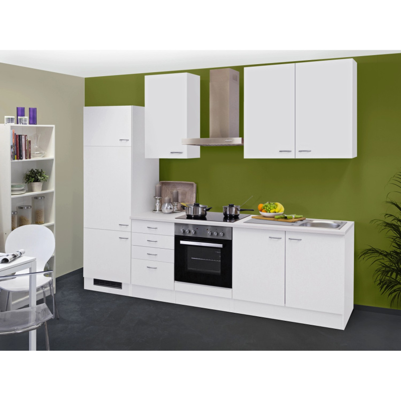 Flex-Well Kuchyně Wito 270 cm/typ 1 - lednice/trouba/varná deska/digestoř