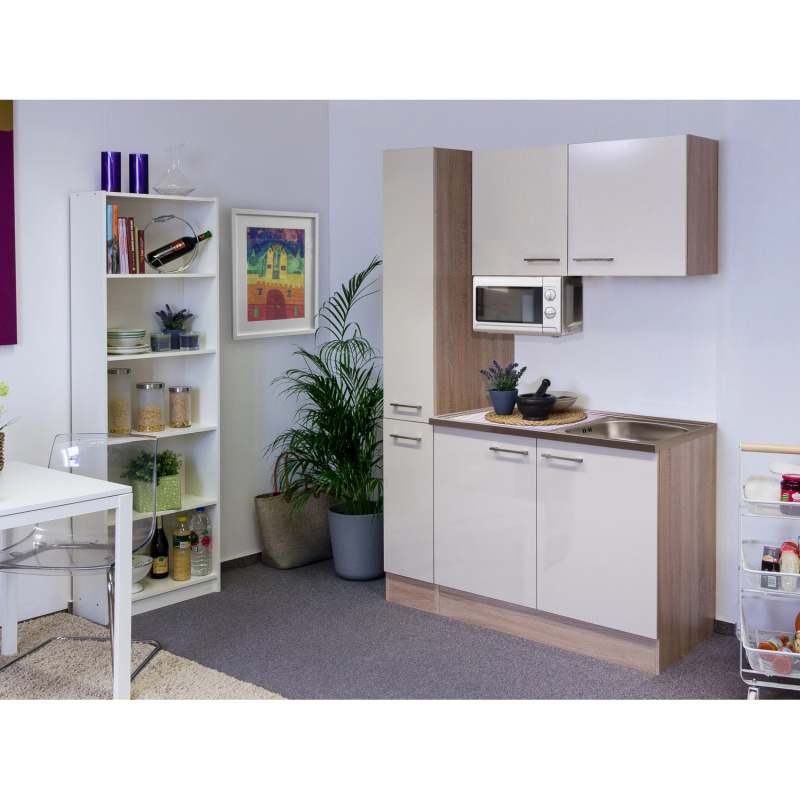 Flex-Well Kuchyně Orlando 130 cm/typ 2 - mikrovlnka