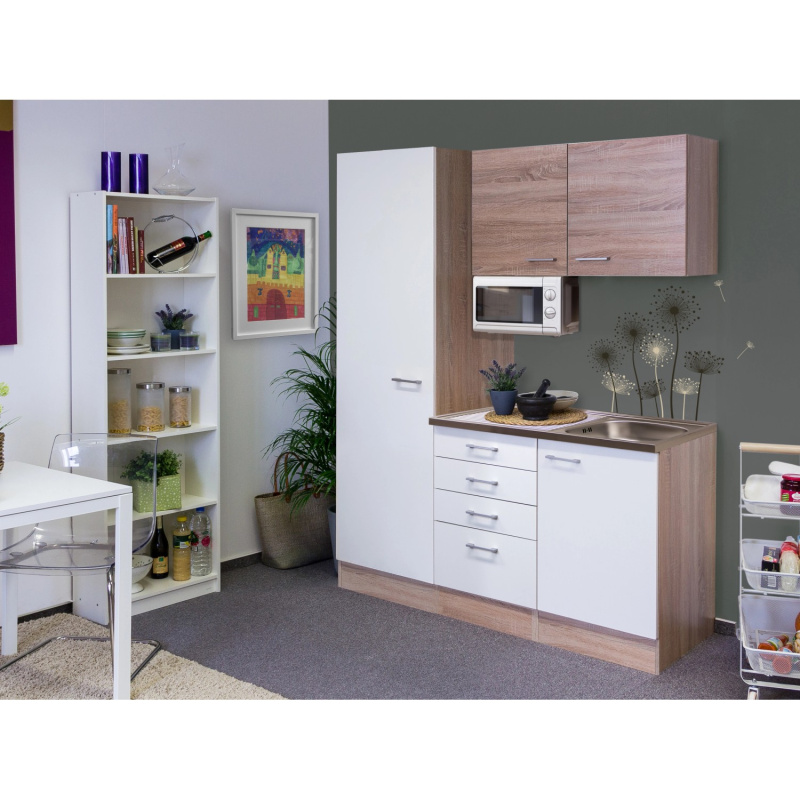 Flex-Well Kuchyně Florida 150 cm/typ 2 - mikrovlnka