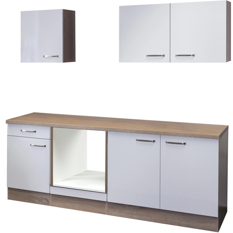 Flex-Well Kuchyně Valero 210 cm/typ 10 - bez el.spotřebičů a dřezu