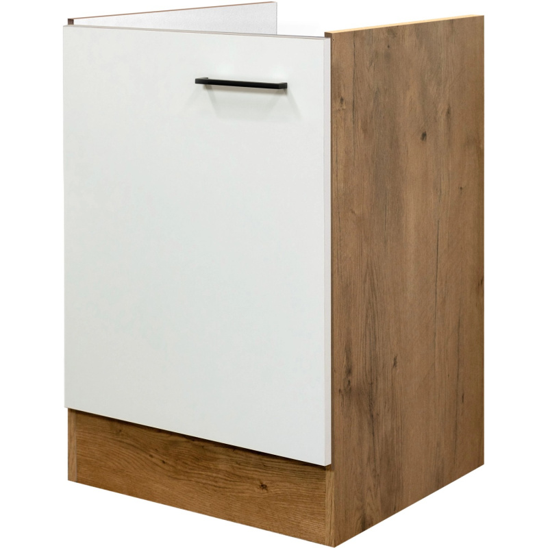 Flex-Well Kuchyňská skříňka Vintea pod dřez, bez dřezu, 50 x 82 x 57,1 cm