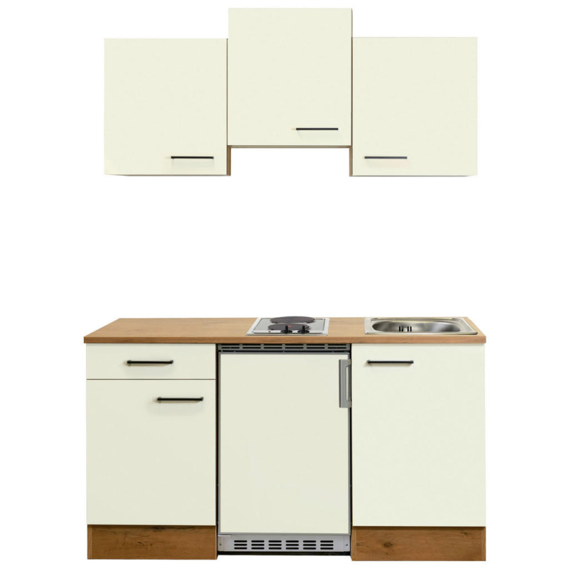 Flex-Well Kuchyně Vintea 150 cm/typ 1 - lednice/varná deska