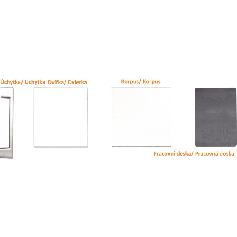 Flex-Well Vzorový balíček kuchyně Joelina