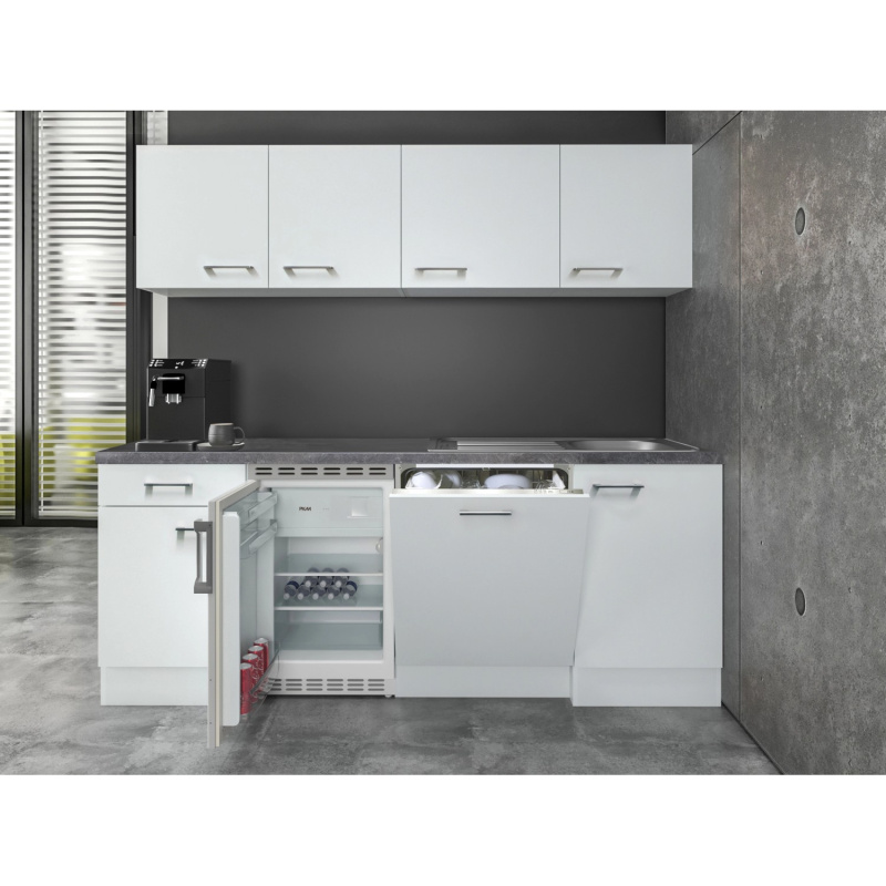 Flex-Well Kuchyně Joelina 210 cm/typ 7 - lednice/myčka