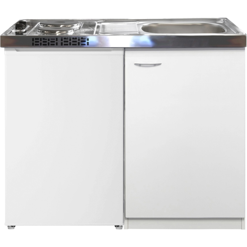 Flex-Well Mini kuchyňská spíž bílá 100 cm