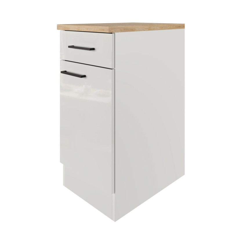 Flex-Well Kuchyňská skříňka Lund spodní zásuvka + dvířka 40 x 85 x 57,1 cm