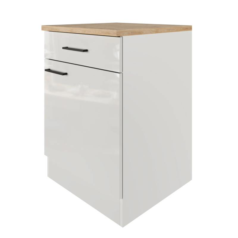 Flex-Well Kuchyňská skříňka Lund spodní zásuvka + dvířka 60 x 85 x 57,1 cm