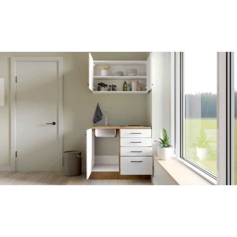 Flex-Well Kuchyně Vintea 100 cm/typ 1 - varná deska