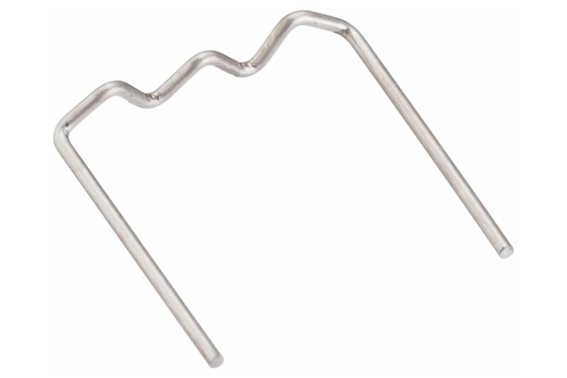 Sponky na sváření plastů, tvar W, průměr 0,6 mm, sada 100 ks - VIGOR V3673
