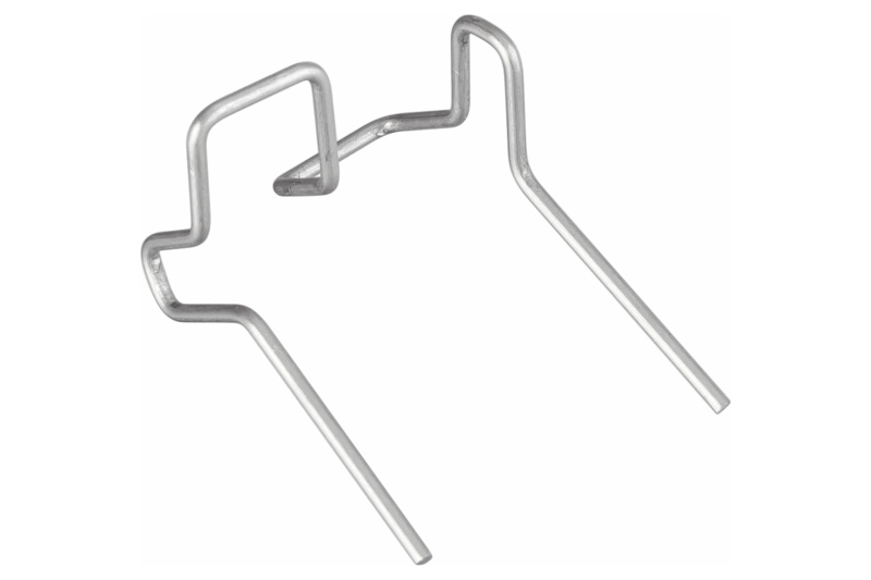 Sponky na sváření plastů, tvar F, průměr 0,8 mm, sada 100 ks - VIGOR V3674