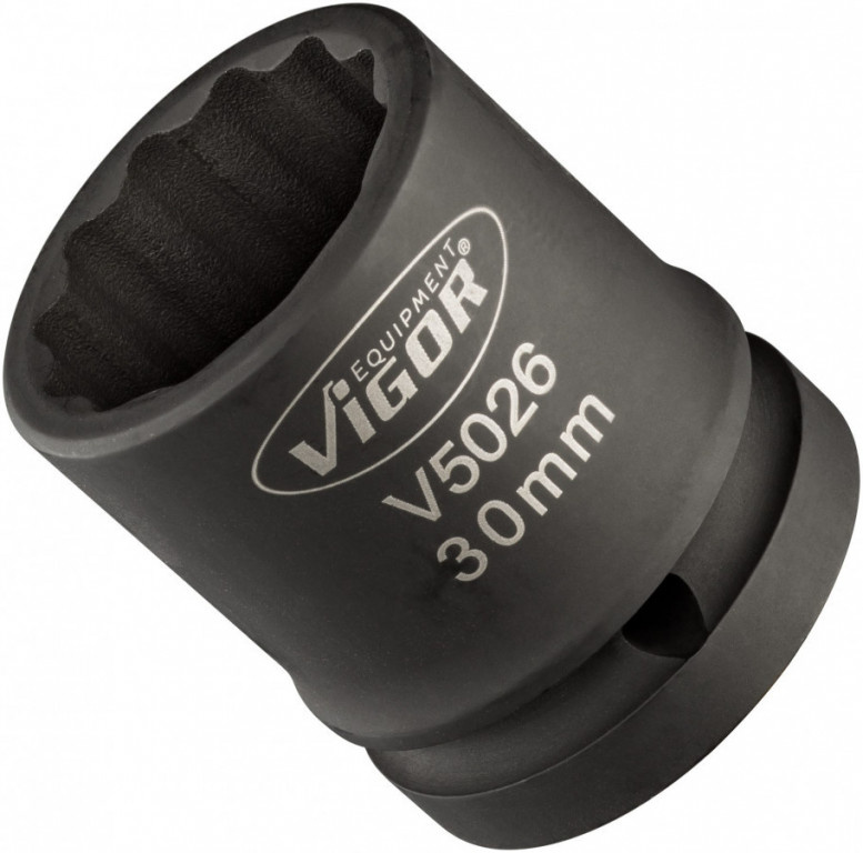 Kovaný vnitřní nástrčný klíč 3/4" dvanáctihranný 30 mm Vigor - V5026