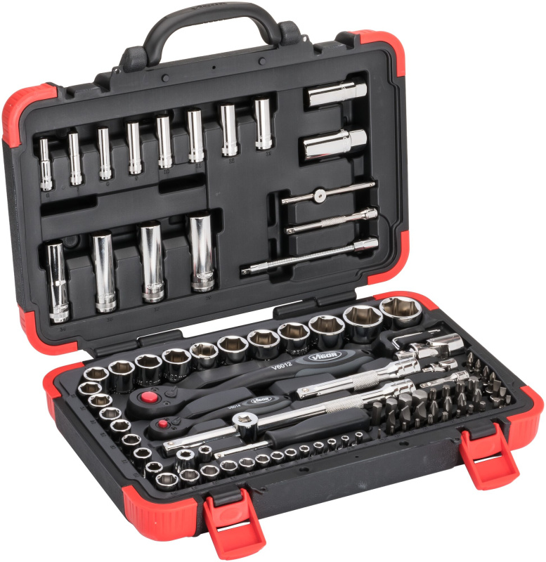 Gola sada, 1/4" a 1/2" , 94 ks - V1706N