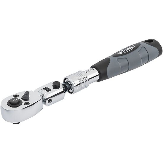 Teleskopická přepínací ráčna 1/4", Vigor - V6614N