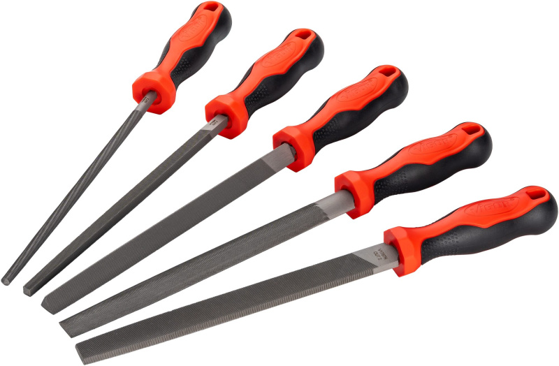 Sada pilníků do dílny, 5 ks, Vigor - V1786/5