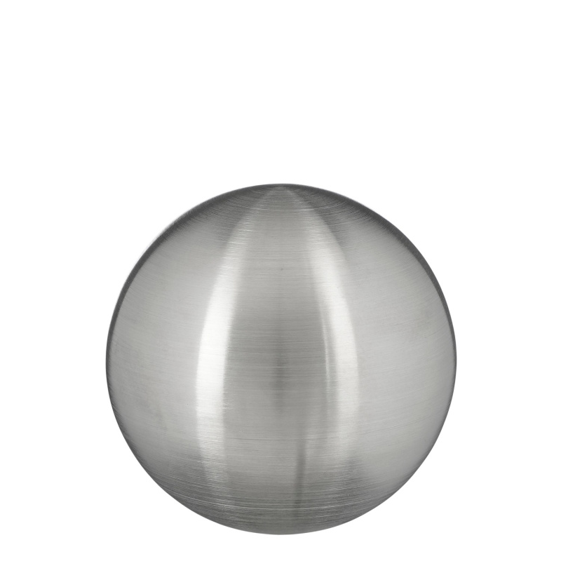Mica Decorations Dekorační nerezová matná kulička, stříbrná, pr. 8 cm