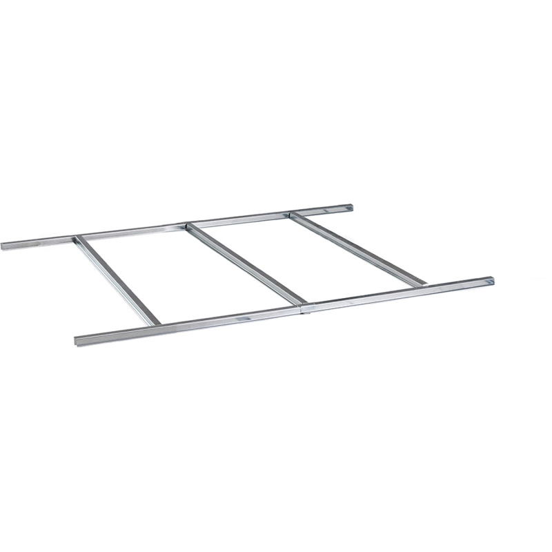 Floraworld Základnový rám pro zahradní domek s pultovou střechou, 238 x 132 cm