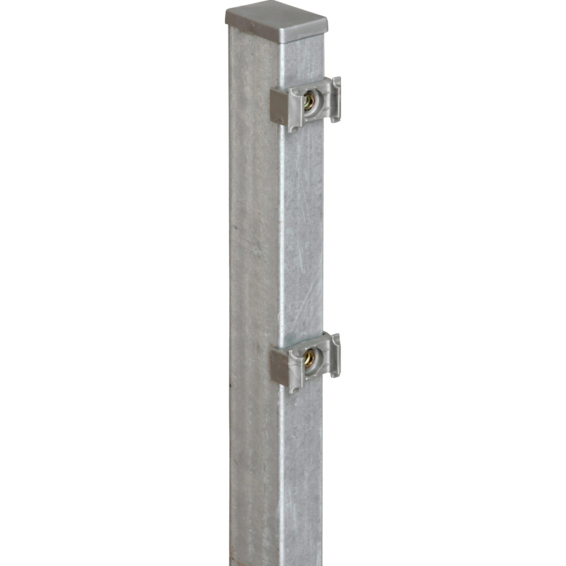 Floraworld Sloupek s upínacími deskami pozink 6 x 4 x 140 cm