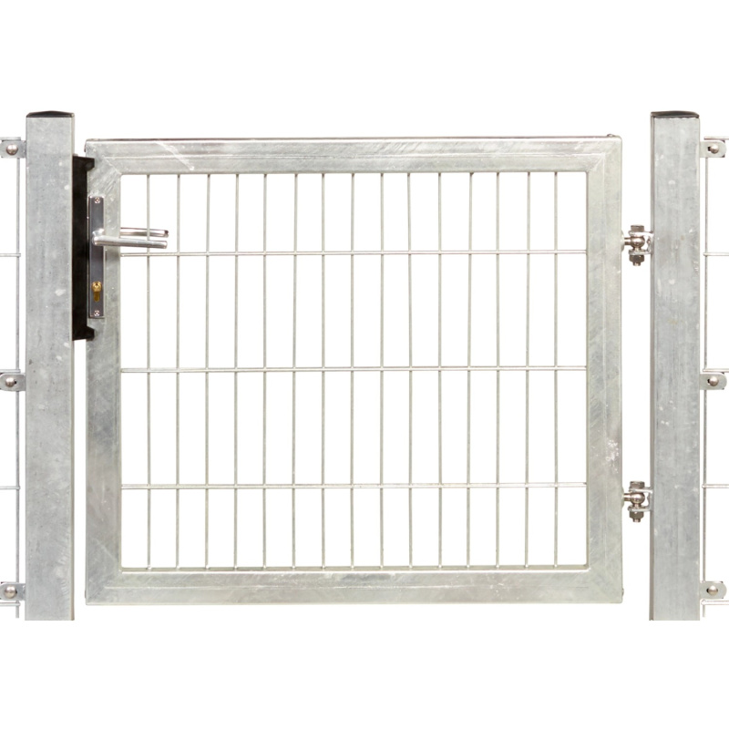 Floraworld Jednokřídlá branka Premium s cylindrickou vl. pozink 180 x 100 cm