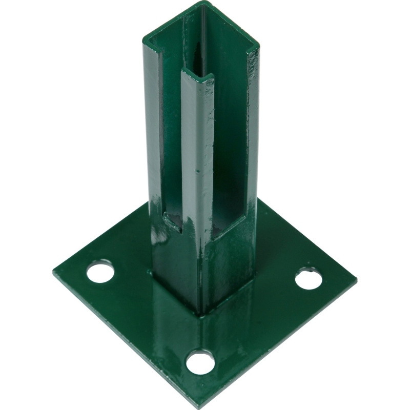 Floraworld Patka 10x10 cm pro plotový sloupek 40 x 40 mm zelená