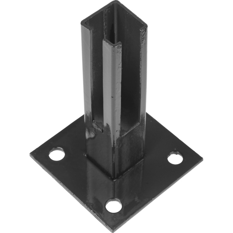 Floraworld Patka 10x10 cm pro plotový sloupek 40 x 40 mm antracitová