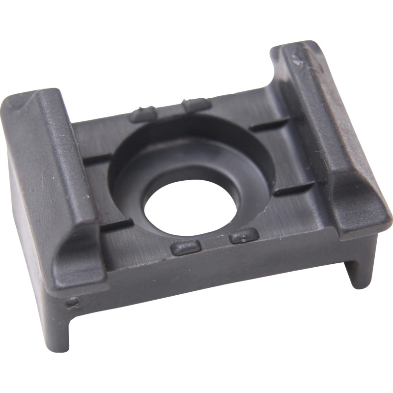 Floraworld Plastová opěrná konzole s bočním vodítkem pro rohové sloupky antracit