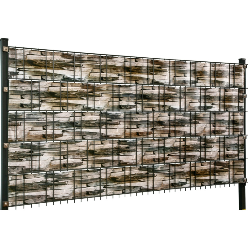 Floraworld PVC protipohledová fólie ve vzhledu břidlice, 20,5 m x 19 cm