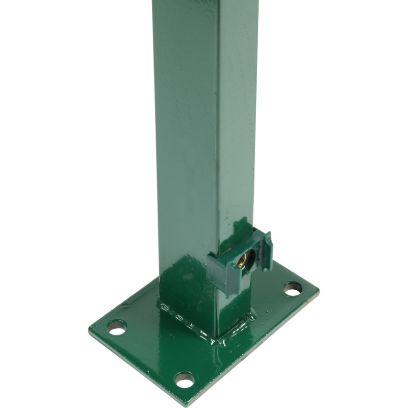 Floraworld Plotový sloupek s navařenou patkou zelená 6 x 4 x 109 cm